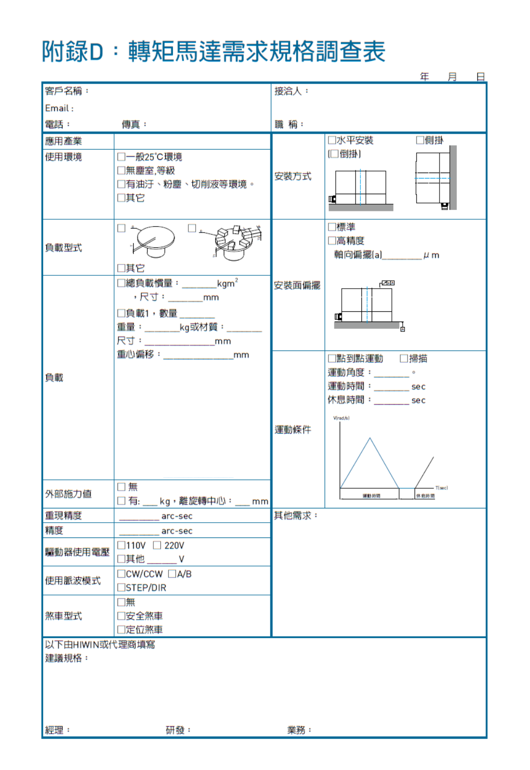 DD馬達如何選型